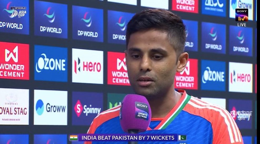 did not shake hands even after victory