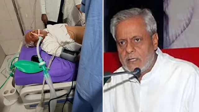 पूर्व मंत्री राजेन्द्र चौधरी को कार्डियक अरेस्ट, लखनऊ के सिविल अस्पताल में भर्ती, देखने पहुंचे सपा अध्यक्ष अखिलेश यादव