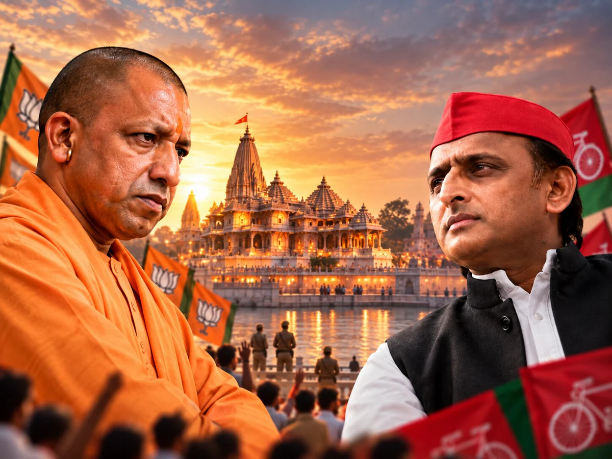 योगी-अखिलेश के लिए कितनी मुश्किल है अयोध्या की चुनौती? बीते 7 चुनाव के आंकड़ें बता रहे असली कहानी