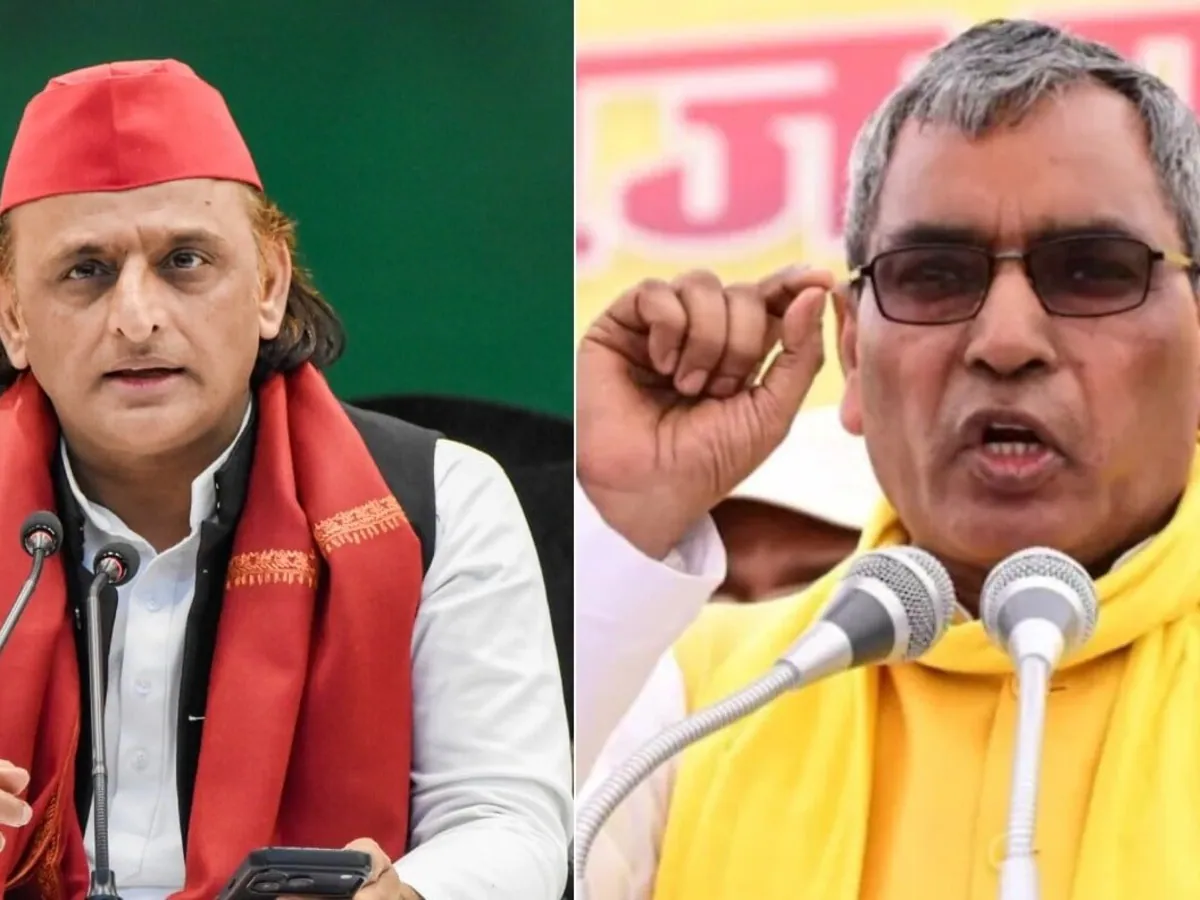 अखिलेश ने आजम को जेल भिजवाया, अब मिलने जा रहे; ओपी राजभर ने सपा अध्यक्ष को घेरा